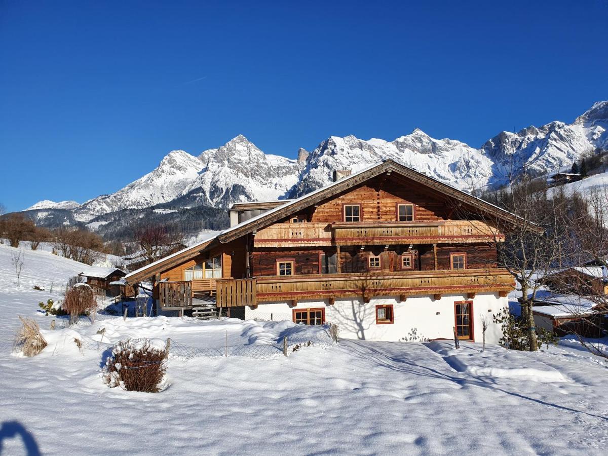 Ferienwohnung Steinernes Meer Maria Alm am Steinernen Meer Exteriör bild